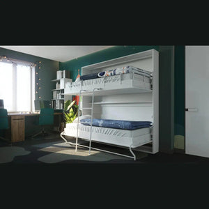 Maxima House Otis European Twin Murphy Bed Bunk Beds | Bedroom Depot USA