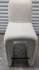 Hyfirm Upholstered Dining Chair — White, Fully Assembled, New