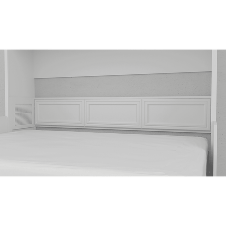 Leto Muro Queen Size Murphy Bed with Desk and Headboard - Headboard - Bedroom Depot USA