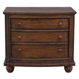 Sunset Trading Bahama Shutter Wood 3 Drawer Nightstand | Tropical Walnut Brown CF-1136-0158 - Bedroom Depot USA