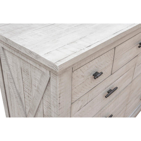 Sunset Trading Crossing Barn 9 Drawer Bedroom Dresser | Gray Acacia Wood CF-4130-0786 - Bedroom Depot USA