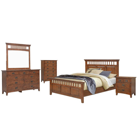 Sunset Trading Mission Bay 5 Piece King Bedroom Set CF-4902-0877-K5P - Bedroom Depot USA