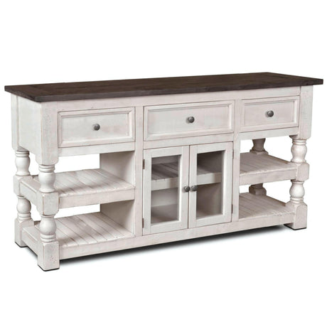 Sunset Trading Rustic French 70" Console HH-2750-070 - Bedroom Depot USA