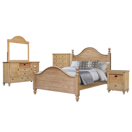 Sunset Trading Vintage Casual 5 Piece King Bedroom Set CF-1202-0252-K-5PC - Bedroom Depot USA