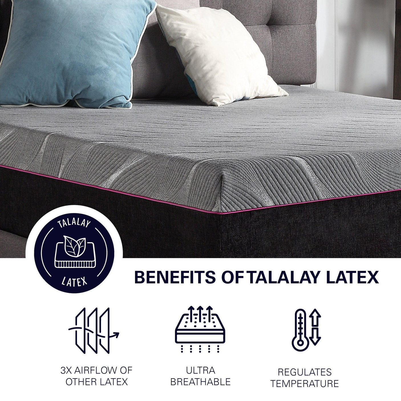 Twin Mattress | 11" Renew Cooling GelCare & Talalay Latex | Firm