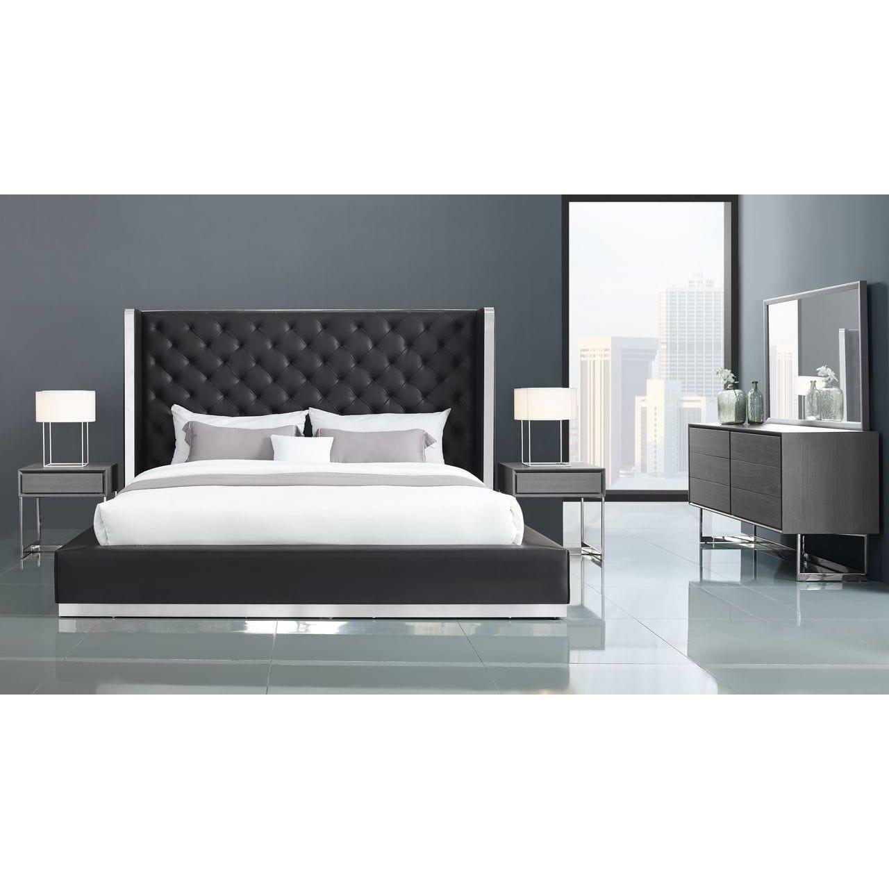 Whiteline Abrazo Bed King - Bedroom Depot USA