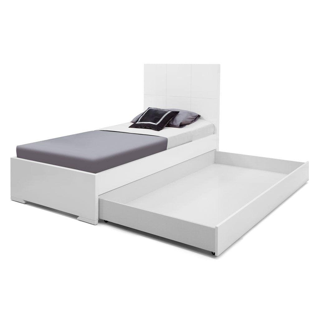 Whiteline Anna Twin Trundle BT1207T-WHT - Bedroom Depot USA