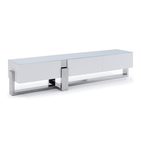 Whiteline Blake TV Unit EC1439-WHT - Bedroom Depot USA