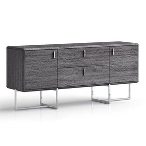 Whiteline Chloe Dresser DR1888-GRY - Bedroom Depot USA