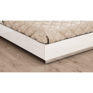 Whiteline Daisy Bed King BK1723-WHT - Bedroom Depot USA