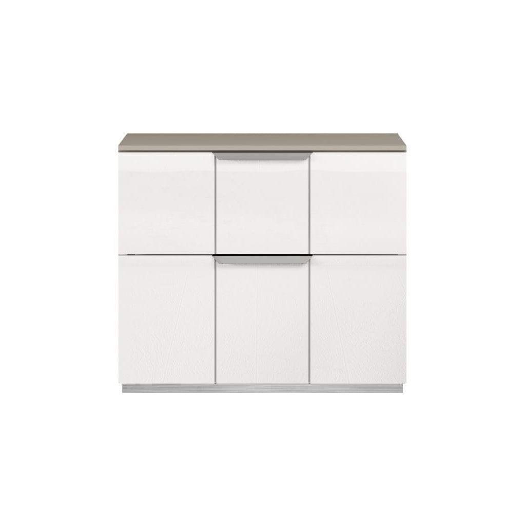 Whiteline Daisy Nightstand NS1723-WHT - Bedroom Depot USA