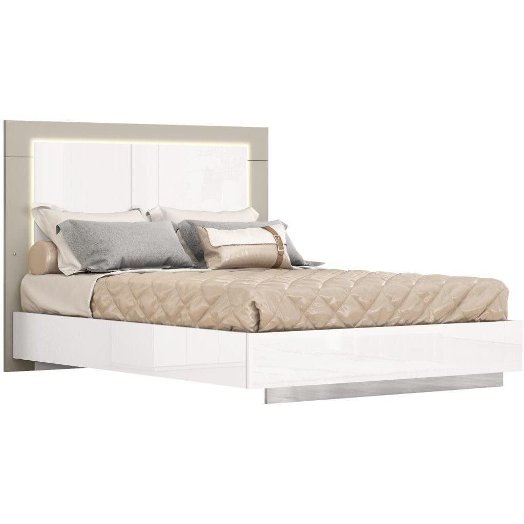 Whiteline Daisy Bed Queen BQ1723-WHT - Bedroom Depot USA