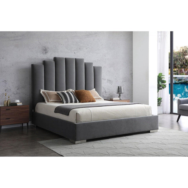 Whiteline Jordan King Bed - Bedroom Depot USA