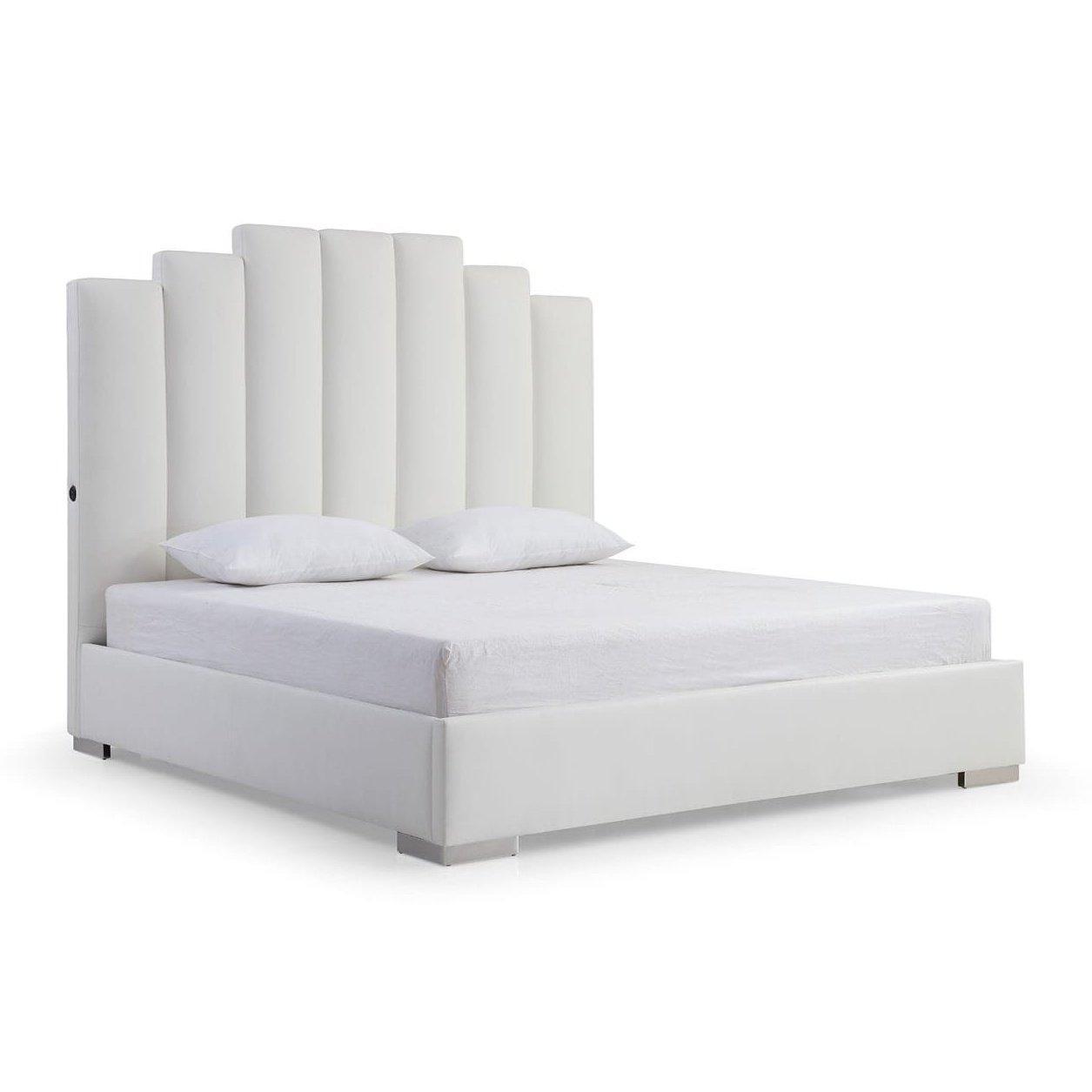 Whiteline Jordan King Bed - Bedroom Depot USA