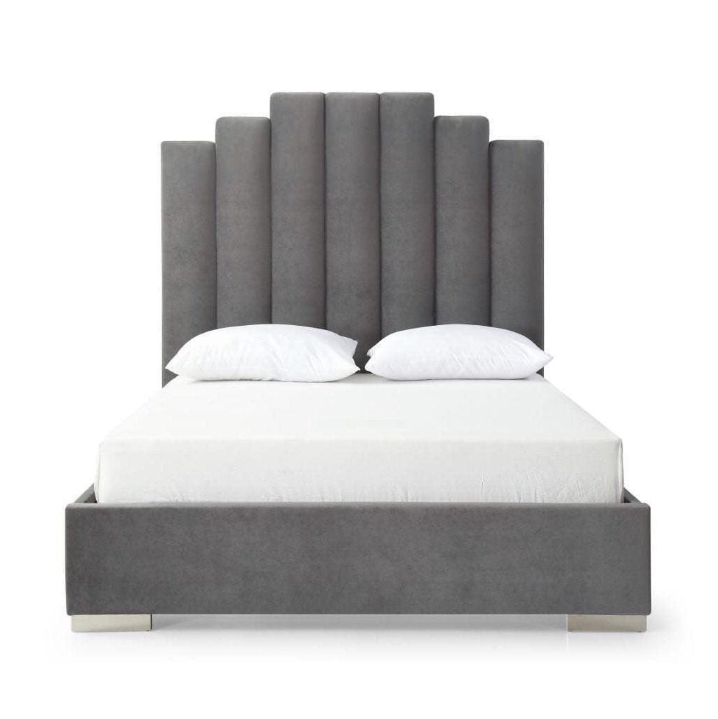 Whiteline Jordan Queen Bed - Bedroom Depot USA