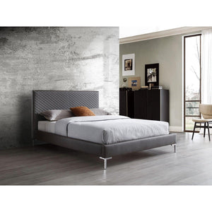 Whiteline Liz Queen Bed - Bedroom Depot USA