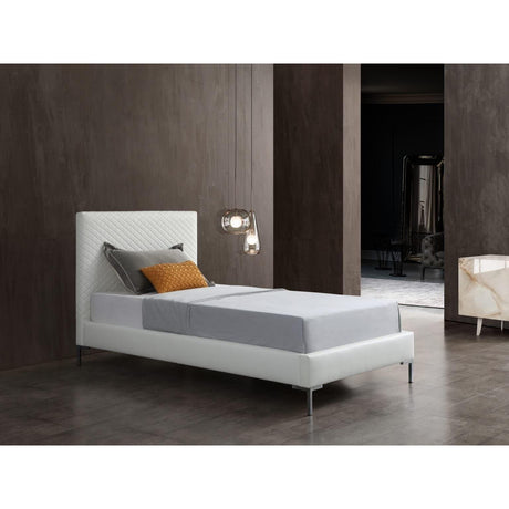 Whiteline Liz Twin Bed - Bedroom Depot USA