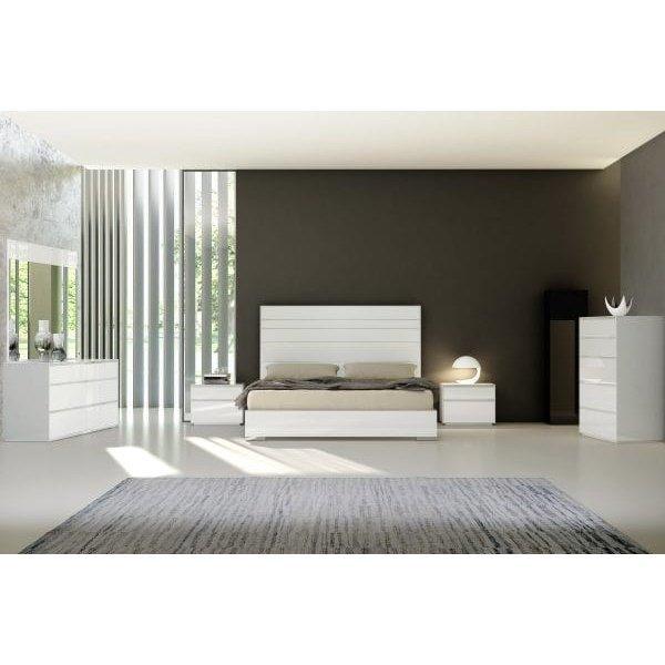 Whiteline Malibu Double Dresser DR1367-WHT - Bedroom Depot USA