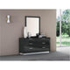 Whiteline Navi Double Dresser - Bedroom Depot USA