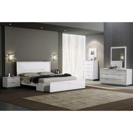 Whiteline Navi Nightstand - Bedroom Depot USA