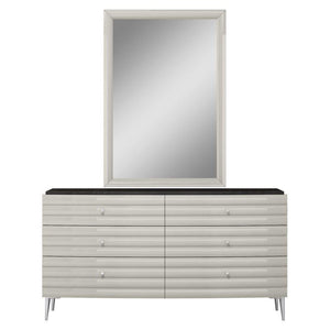 Whiteline Pino Dresser DR1752-DGRY/LGRY - Bedroom Depot USA